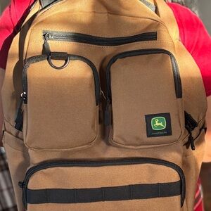 Durable John Deere backpack in great condition.